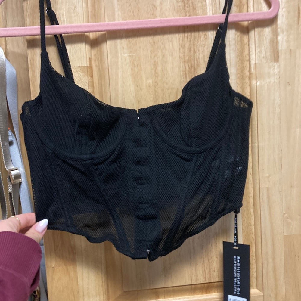 Black Corset Top